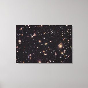 Hubble Ultra Deep Fält 2012 Canvastryck