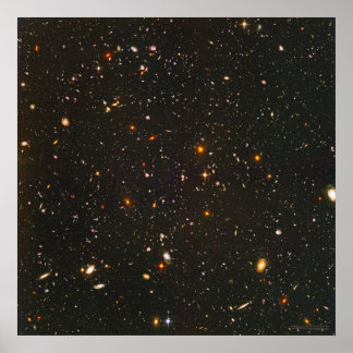 Hubble Ultra Deep Fält 24 x 24 (22 x 22) Poster