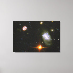 Hubble Ultra Deep Fält-bild Canvastryck