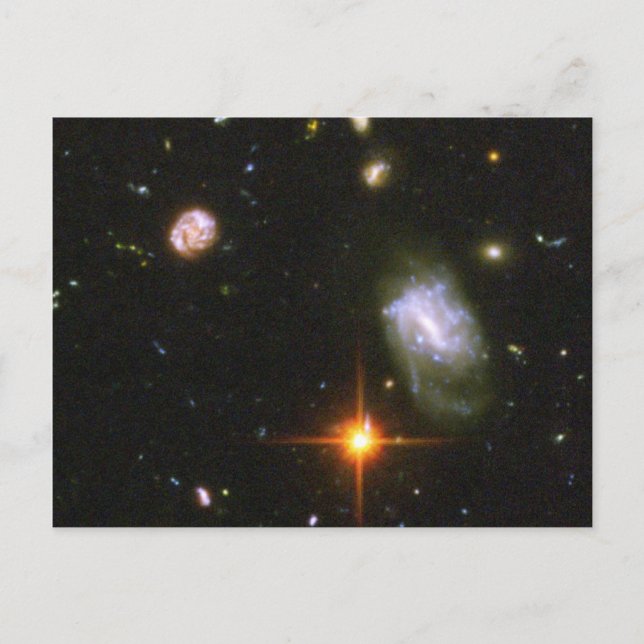 Hubble Ultra Deep Fält-bild Vykort (Framsida)