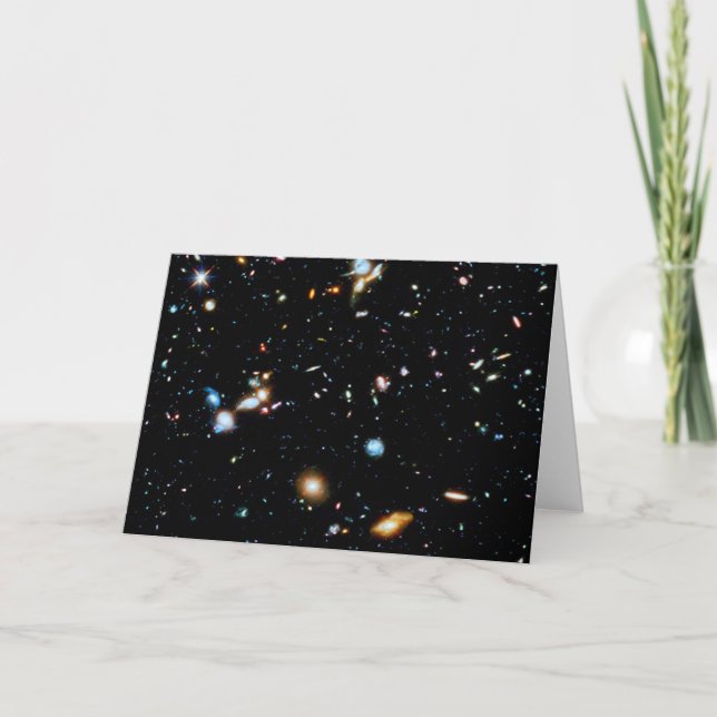 Hubble Ultra Deep Fält Kort (Framsida)