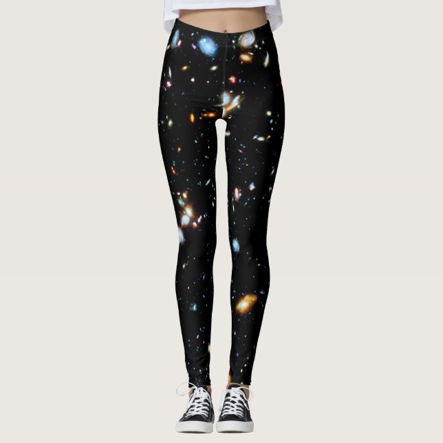Hubble Ultra Deep Fält Leggings (Framsida)