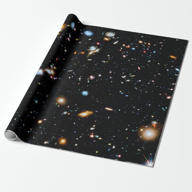Hubble Ultra Deep Fält Presentpapper (Utrullad)