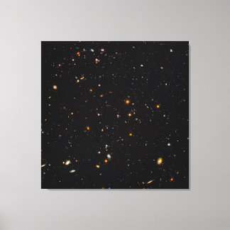 Hubble Ultra Deep Fält View of 10 000 Galaxies Canvastryck