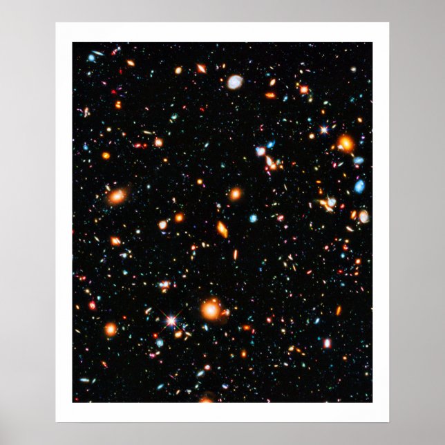 Hubble XDF Poster (Framsidan)