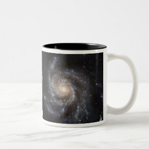 Hubbles störst galaxporträtt Två-Tonad mugg