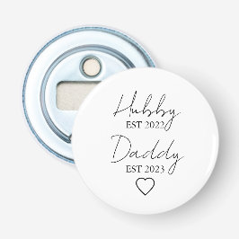 Hubby Est. XXXX, pappa Est. XXXX - FARS DAG Flasköppnare