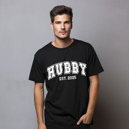 Hubby Etablerad 2025, Ny gifta T Shirt
