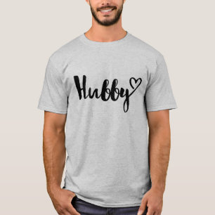 Hubby med hjärta t shirt