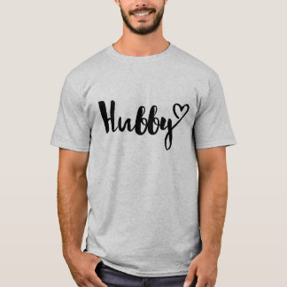 Hubby med hjärta t shirt