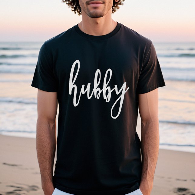 Hubby och Wifey Honeymoon T Shirt (Skapare uppladdad)