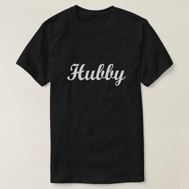 HUBBY TEE SHIRT (Design framsida)