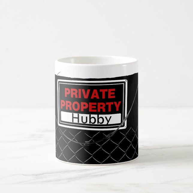 Hubby Unik Coola Funny Cute Roligt Kaffemugg (Center)
