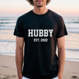 Hubby & Wifey Anpassningsbar T Shirt