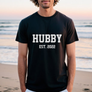 Hubby & Wifey Anpassningsbar T Shirt