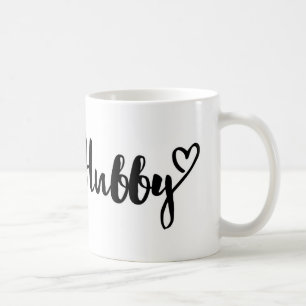 hubbymugg, makegåva, personlig mugg, kopp