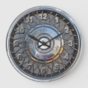 Hubcap Stor Klocka