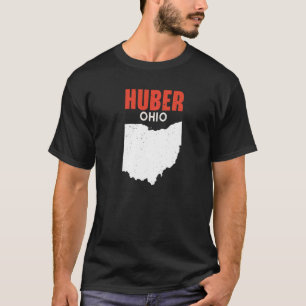HUBER HEIGHTS Ohio USA State America Travel Ohioan T Shirt