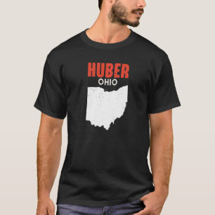 HUBER HEIGHTS Ohio USA State America Travel Ohioan T Shirt
