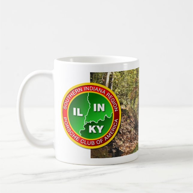 Huber vinodlingdrev kaffemugg (Vänster)