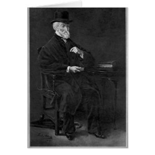 Hubert George de Burgh-Canning Hälsningskort