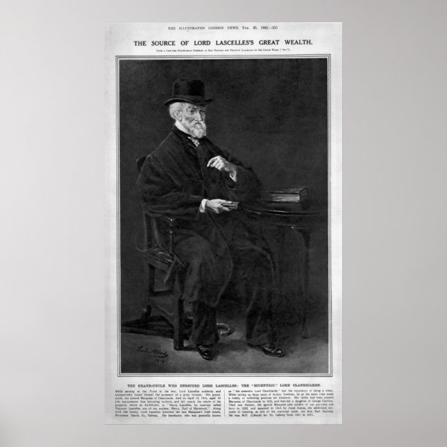 Hubert George de Burgh-Canning Poster (Framsidan)