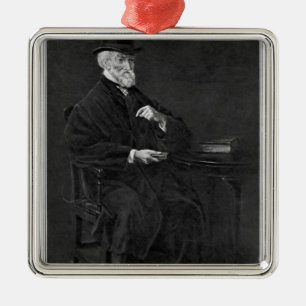 Hubert George de Burgh-På burk Julgransprydnad Metall