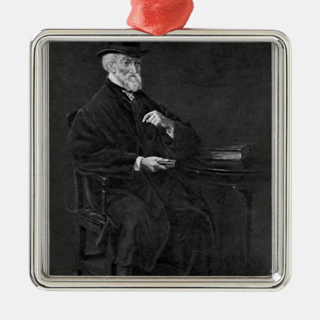 Hubert George de Burgh-På burk Julgransprydnad Metall (Framsidan)