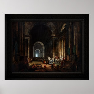 Hubert Robert Laocoons slutsatser Poster