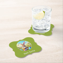 Hübscher Osterhase in Landschaft -  Underlägg Papper