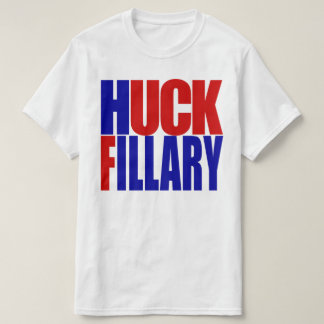 "HUCK FILLARY", T SHIRT
