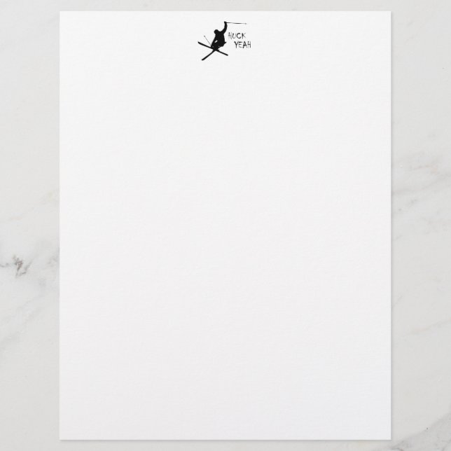 Huck Ja (Skiing) (Framsida)