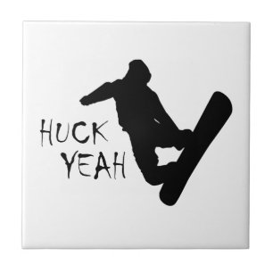 Huck Ja (Snowboarding) Kakelplatta