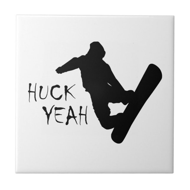Huck Ja (Snowboarding) Kakelplatta (Framsidan)