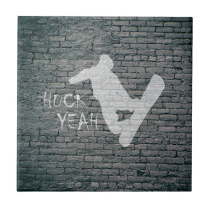 Huck Ja (Snowboarding) Kakelplatta