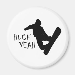 Huck Ja (Snowboarding) Magnet