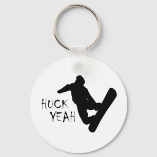 Huck Ja (Snowboarding) Nyckelring