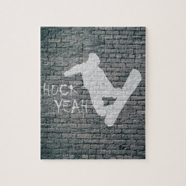 Huck Ja (Snowboarding) Pussel (Vertikal)
