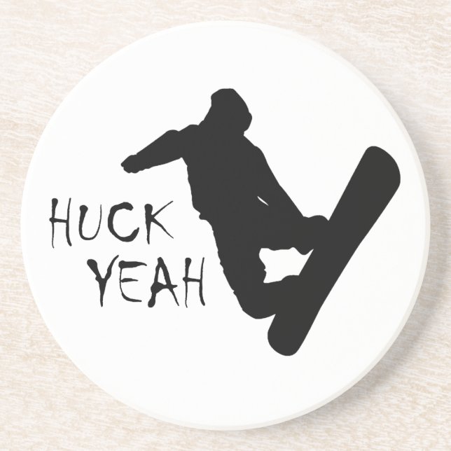 Huck Ja (Snowboarding) Underlägg Sandsten (Framsidan)