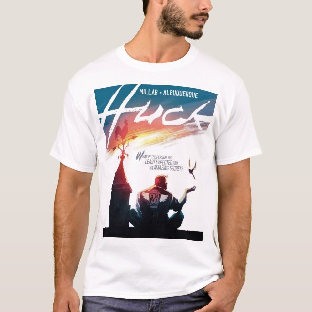 Huck täcker T-skjortan Tee Shirt (Framsida)