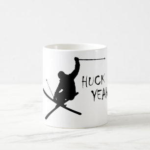 Huck Yeah (Skidåkning) Kaffemugg