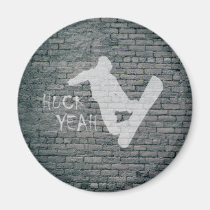 Huck Yeah (snowboardingen) Magnet