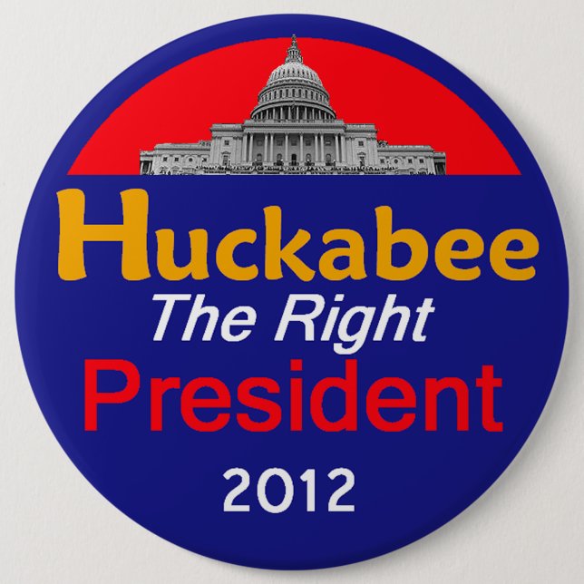 HUCKABEE 2012 6" knäppas Knapp (Framsida)