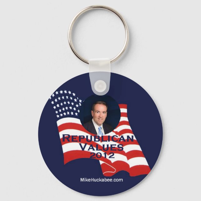 HUCKABEE 2012 Keychain Nyckelring (Framsida)