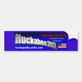 Huckabee bildekal 2012