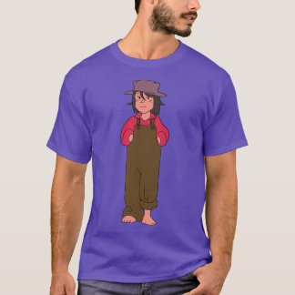 Huckleberry Finn O Bok T Shirt