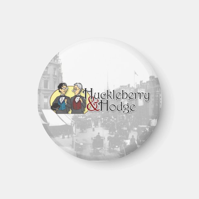 Huckleberry och Hodge magnet (Framsidan)