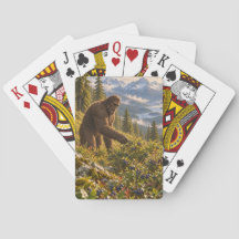 Huckleberry-säsongen Bigfoot-spelkort