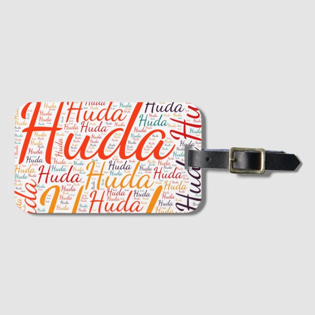 Huda Bagagebricka (Framsida horisontal)