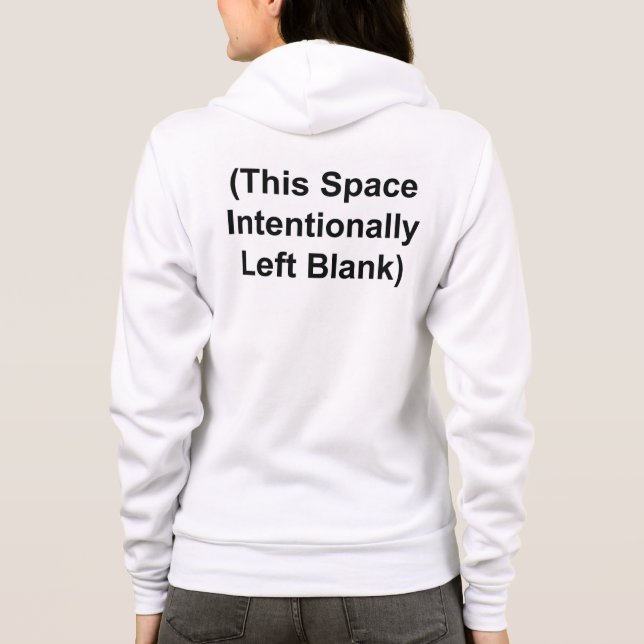 HUDA (Det här utrymmet är medvetet tomt) T Shirt (Baksida)